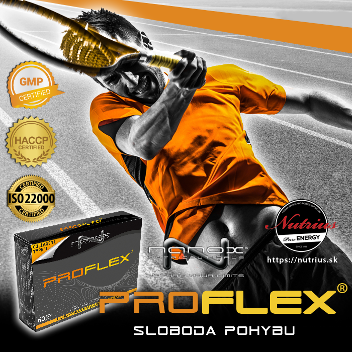 Nanox Proflex je komplexný produkt na kĺbovú výživu