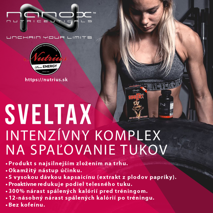 Nanox Sveltax: napumpujte tréningový efekt